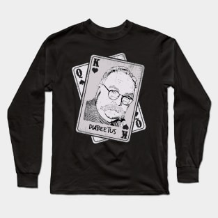 Retro Diabeetus Card Style Long Sleeve T-Shirt